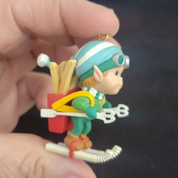 Set of 2 Vtg 1993-94 Enesco Collectors Club Charter Yr Members Only Ornaments - Picture 7 of 13